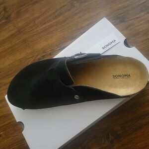 Sonoma Women's Black Suede Mules